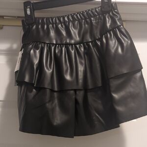 Mayoral Black Ruffled Women's Skorts
